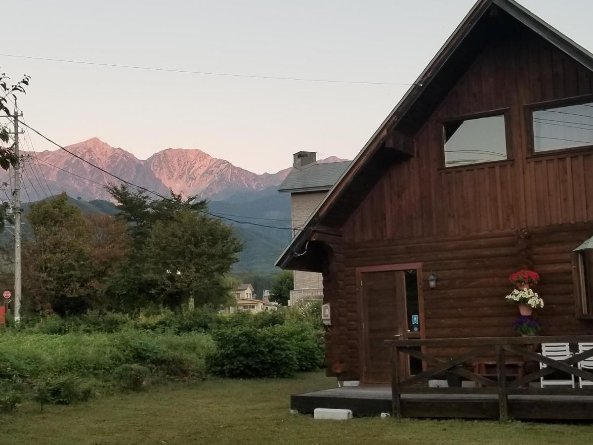 Log Cottage Villa Happo Hakuba Eksteriør bilde