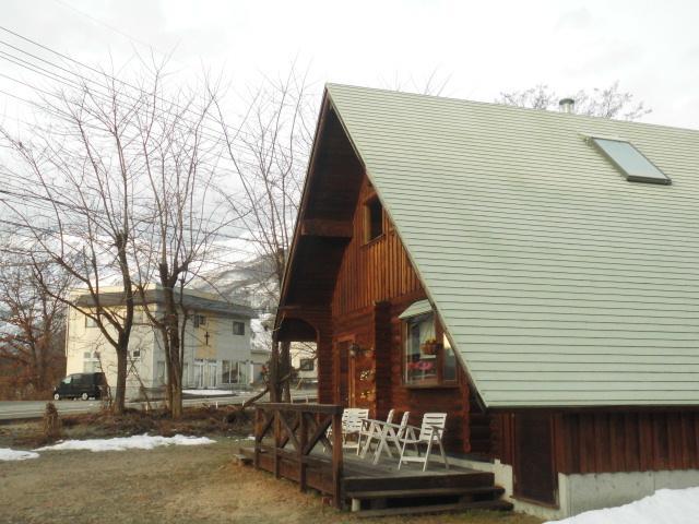 Log Cottage Villa Happo Hakuba Eksteriør bilde